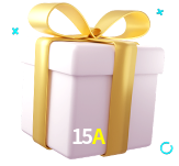 Receba seus bônus de boas-vindas no 15A