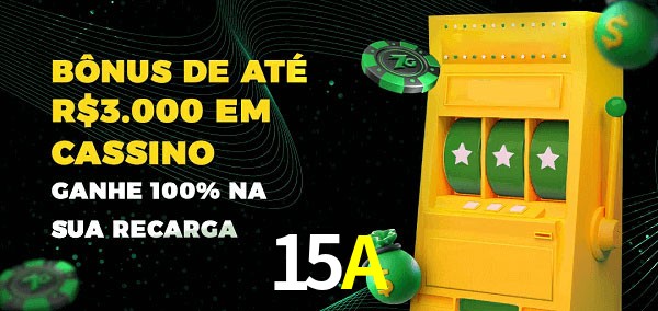 15A melhor bônus de depósito